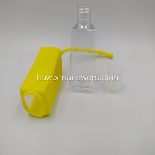 Hoʻopaʻa lima ʻo Silicone Bottle Cover Portable Outdoor Travel